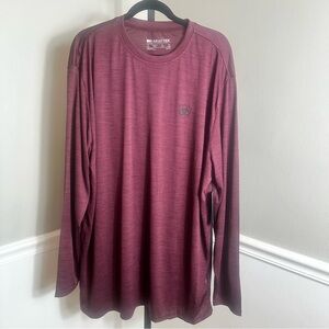 NWT Men’s Ariat Tek Charger  Breakthrough T-shirt‎ Size XXL Malbec Heather